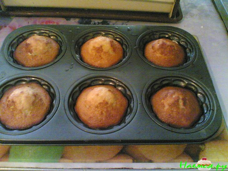 Кокосовые маффины с апельсином