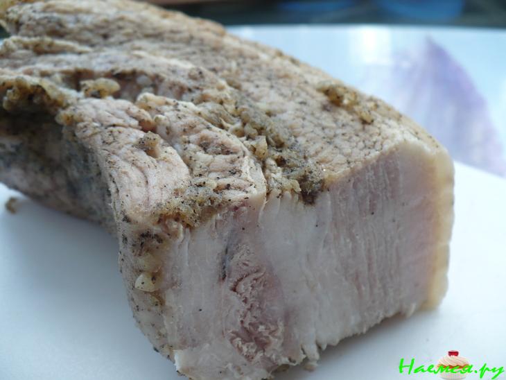 Грудинка домашняя