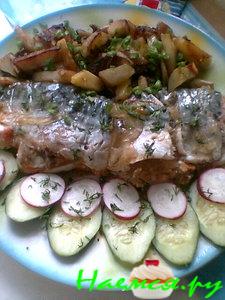 Скумбрия фаршированная