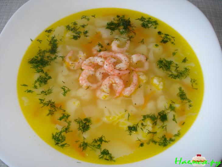 Суп «Креветка»