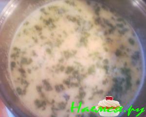 Итальянский суп с сосисками