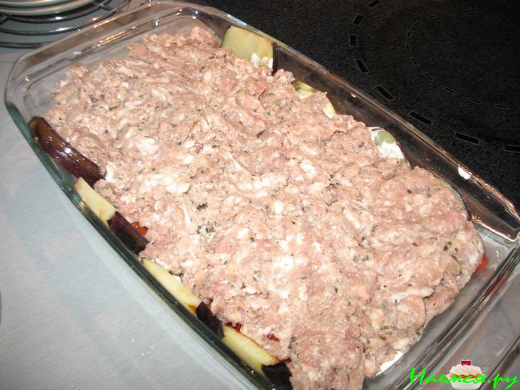 Запеканка из баклажан