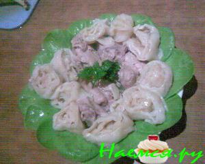 Курица со штруделями