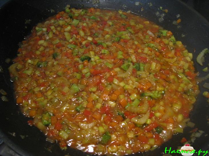 Мексиканские лепешки с овощами