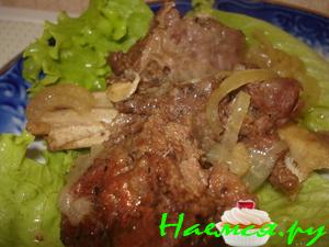 Говяжьи ребрышки с имбирем