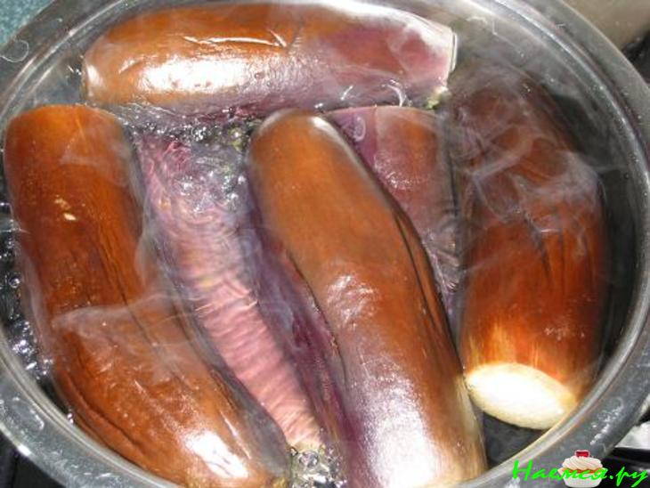 Фаршированные баклажаны под маринадом