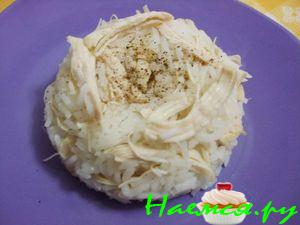 Вкусный рис с йогуртом и курицей