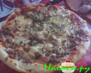 Пицца рыбная (вкусно и быстро)