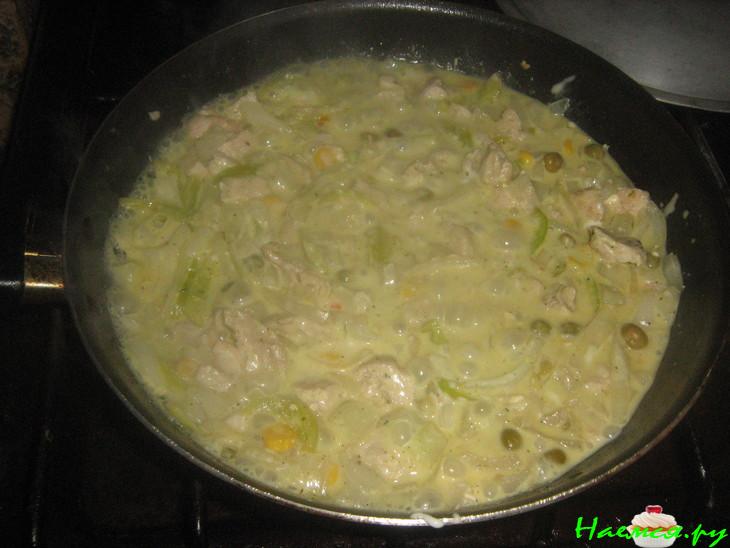 Нежное куриное филе с болгарским перчиком