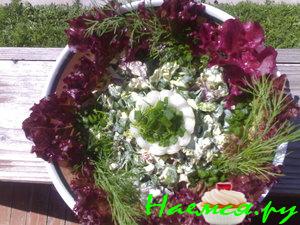 Салатик из зелени