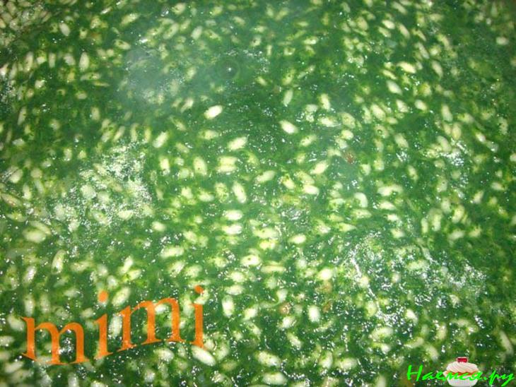 Ризотто со шпинатом