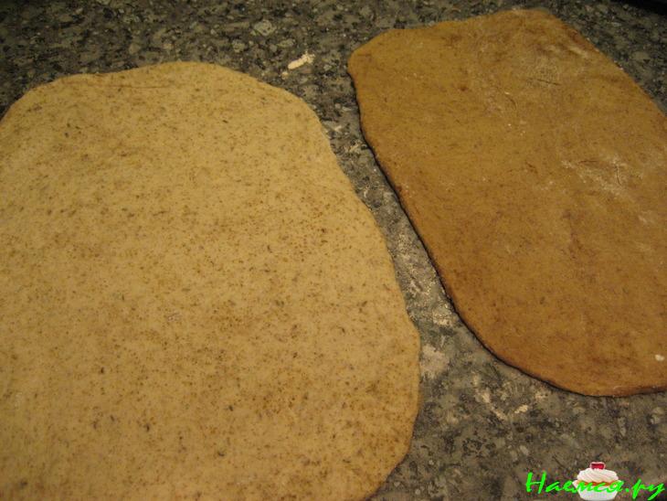 Мраморный ржаной хлеб Мраморный ржаной хлеб