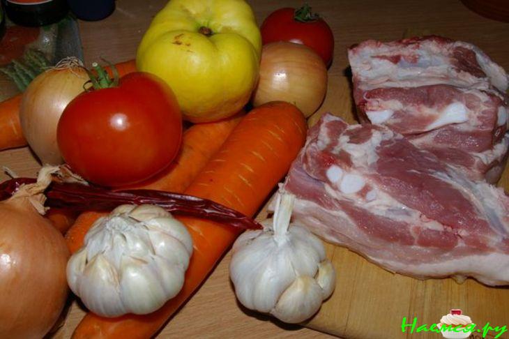 Плов по-осетински