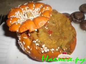 Фаршированные мини-тыквочки