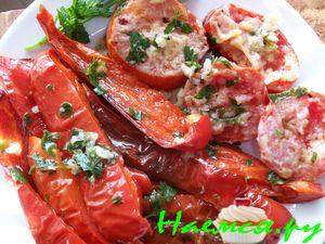 Помидорки жаренные маринованные