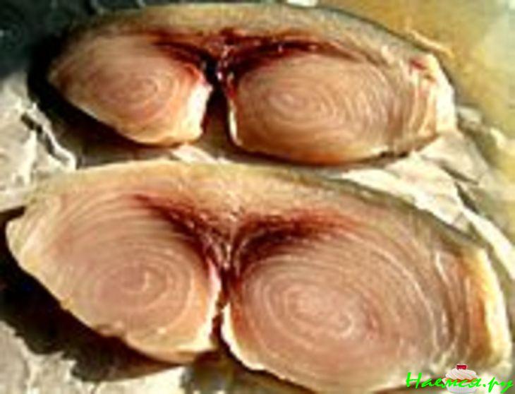 Маринованная рыба-меч с овощами Маринованная рыба-меч с овощами