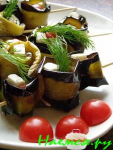 Баклажанные шашлычки