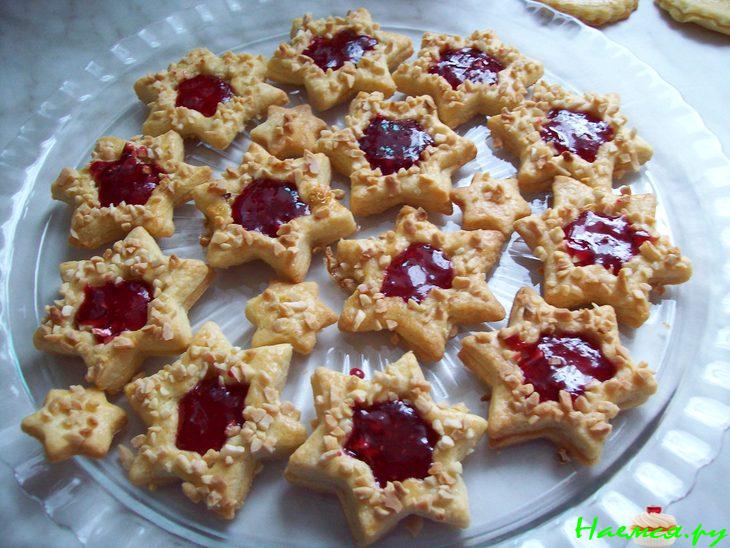 Печенье к Рождеству "Звёздочки" Печенье к Рождеству "Звёздочки"