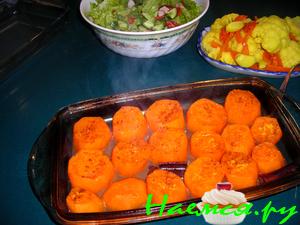 Батата в лимонном соке