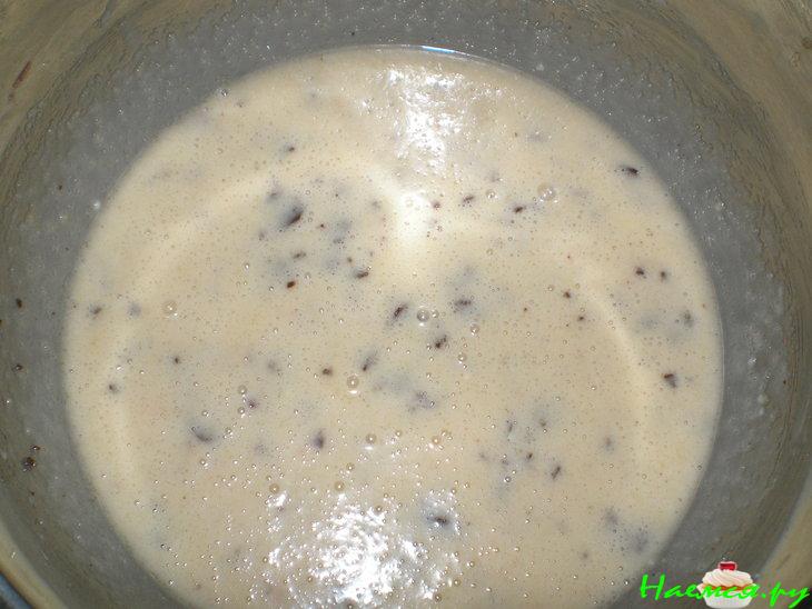 Печенье на кефире с вареньем в кунжуте