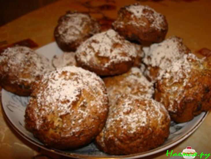 Медовые булочки с маком