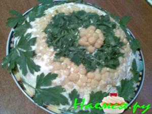 Салатик с бужениной