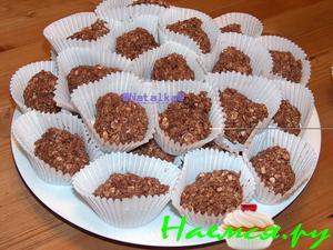 Баунти с хлопьев овсянки