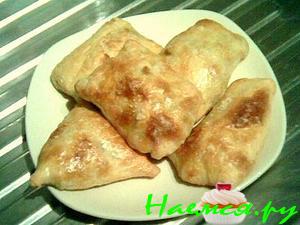 Пирожки со шпинатом и белым сыром (Ыспанклы почалар)