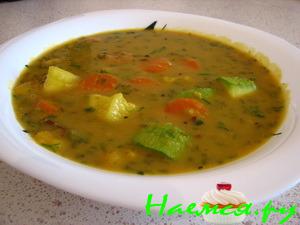 Дально-восточный суп из бобовых