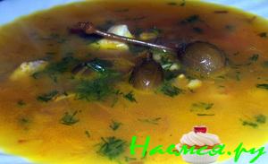 Рассольник рыбный без картошки