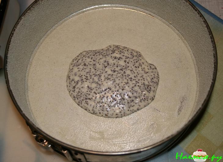 Постный пирог с маком и лимоном Постный пирог с маком и лимоном
