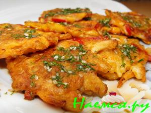 Оладьи по-корейски