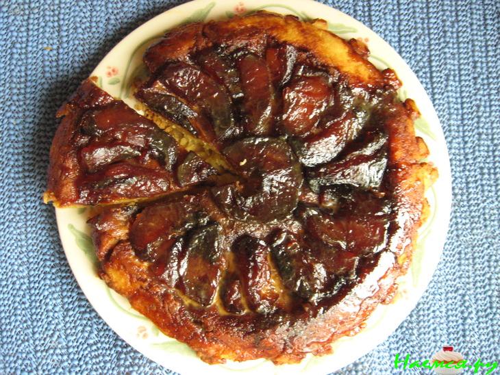 Tarte Tatin (перевернутый пирог с яблоками в карамели)