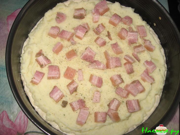 Домашний пирог с картофельной начинкой