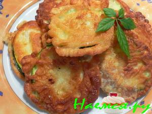 Кабачки в тесте