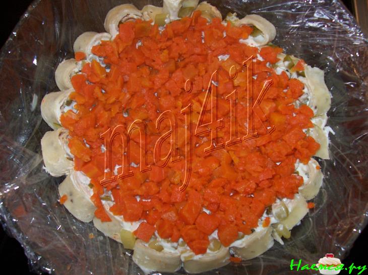 Салат "Клумба"