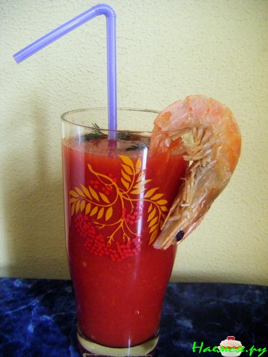 Острый томатный коктейль Острый томатный коктейль