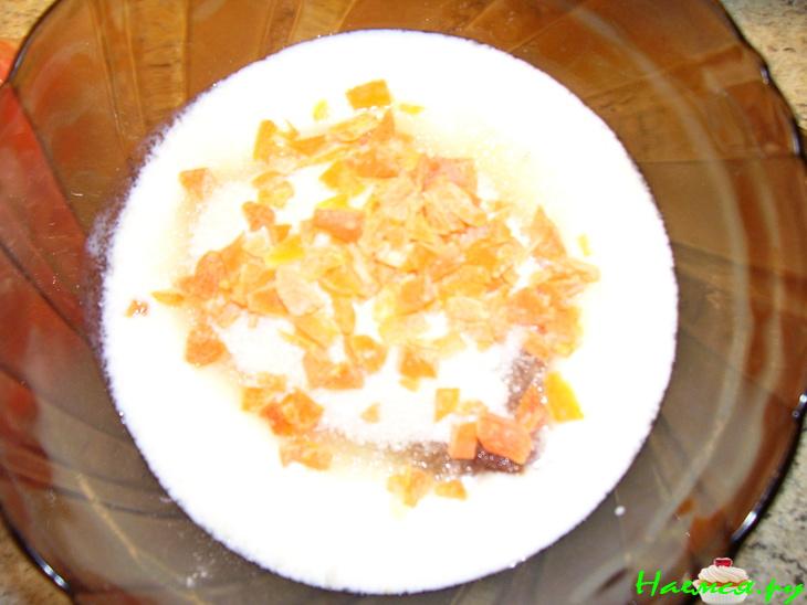 Печеньки с цукатами и джемом