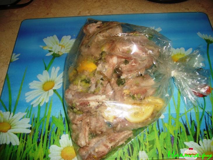 Лимонные ребрышки