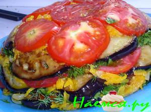 Закуска баклажанная "Оранжевое настроение"