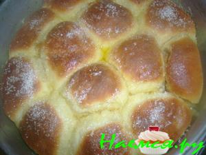 Булочки со сливочной заливкой