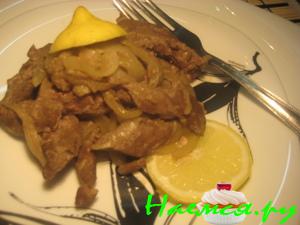 Печень по-Венециански