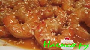 Креветки 'Терияки' с чесноком Креветки 'Терияки' с чесноком