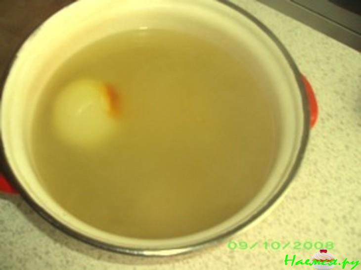 Суп куриный со шпинатом