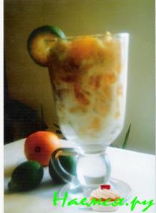 Фруктовый салатик с фейхоа