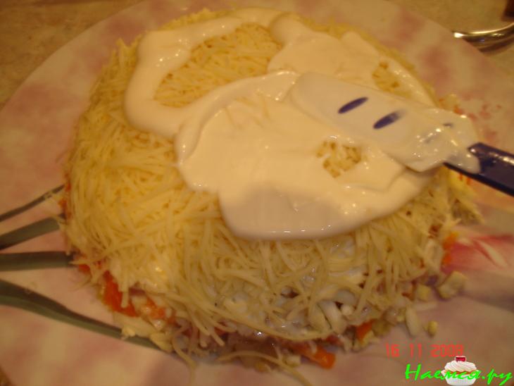 Рыбка под шубкой (пресерва)