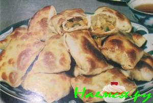 Самса с тыквой печеная