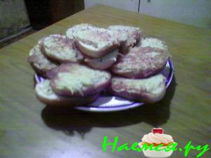 Горячие бутерброды с картошкой