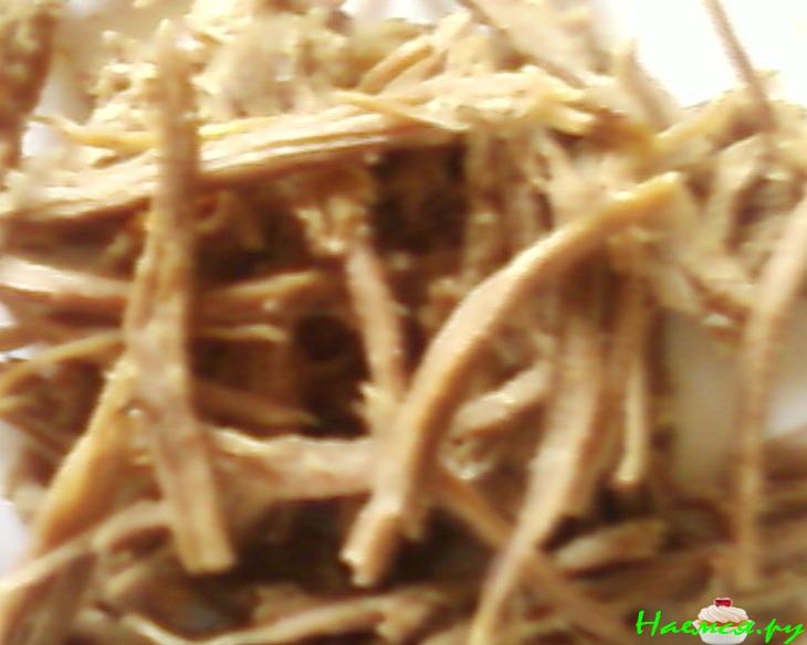 Салат "Мясной с лечо"