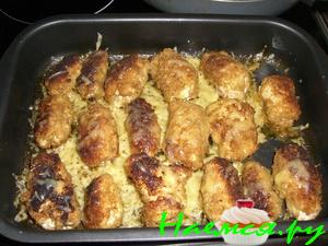 Мини котлетки куриные